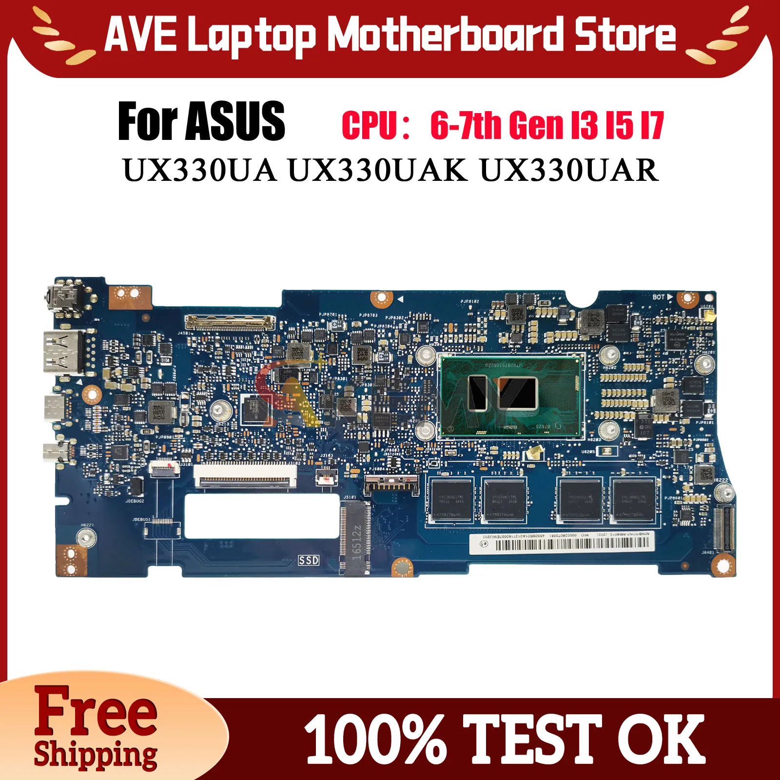 placa-base-para-portatil-ux330ua-para-asus-zenbook-ux330uak-u3000u-ux330ua-ux330u-ux330uar-con-cpu-i3-i5-i7-probada-envio-rapido