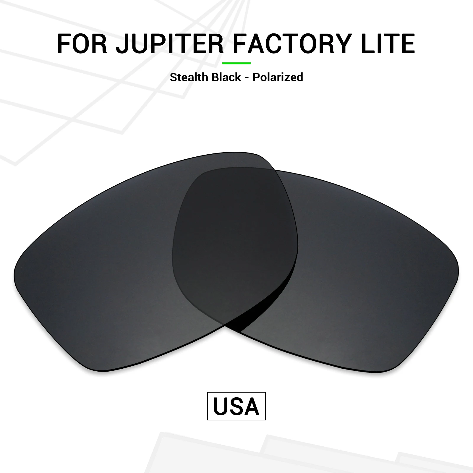 SNARK POLARIZED Replacement Lenses for Oakley Jupiter Factory Lite OO4066 Sunglasses - Multiple Options