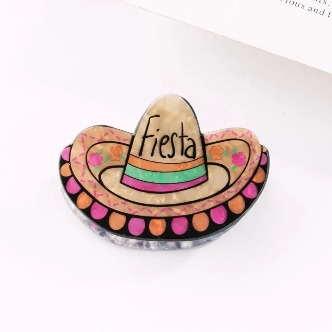 Colorful Cute Acrylic Brooches with Various Animal Flower Patterns  Vivid Style for Clothing Accessory Decoration