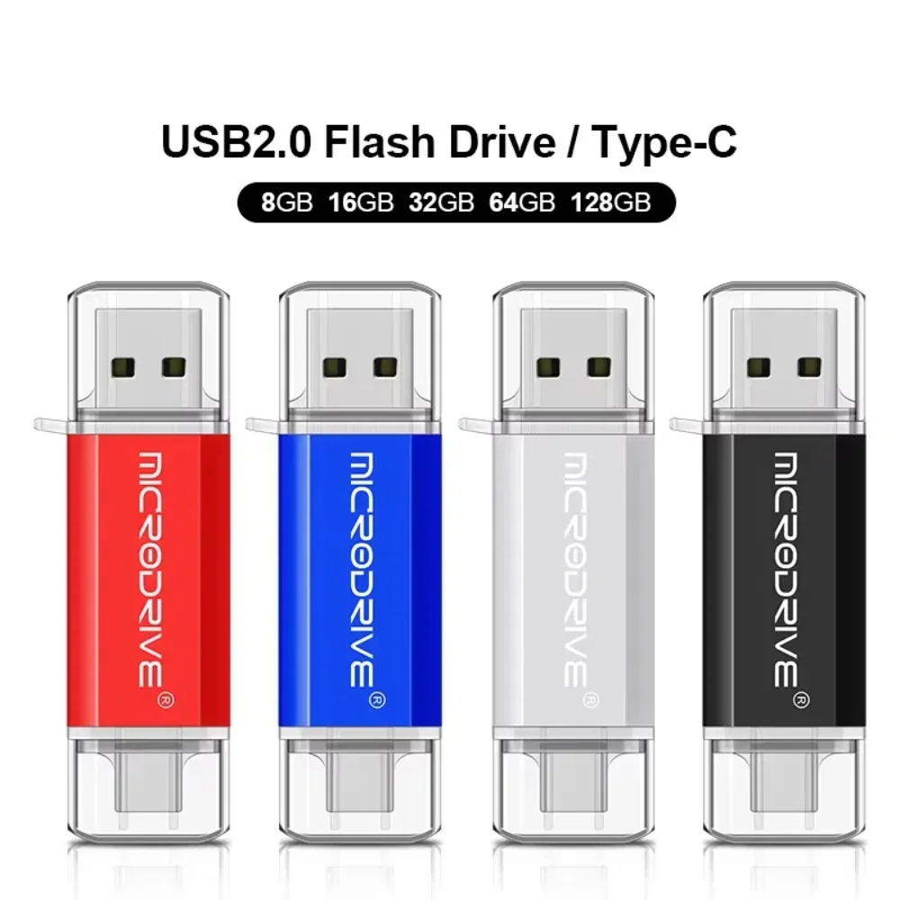Type-c/USB Dual Interface USB Flash Drive 3.0 High Capacity 64G-128G Cell Phone Computer Dual-use Flash Drive