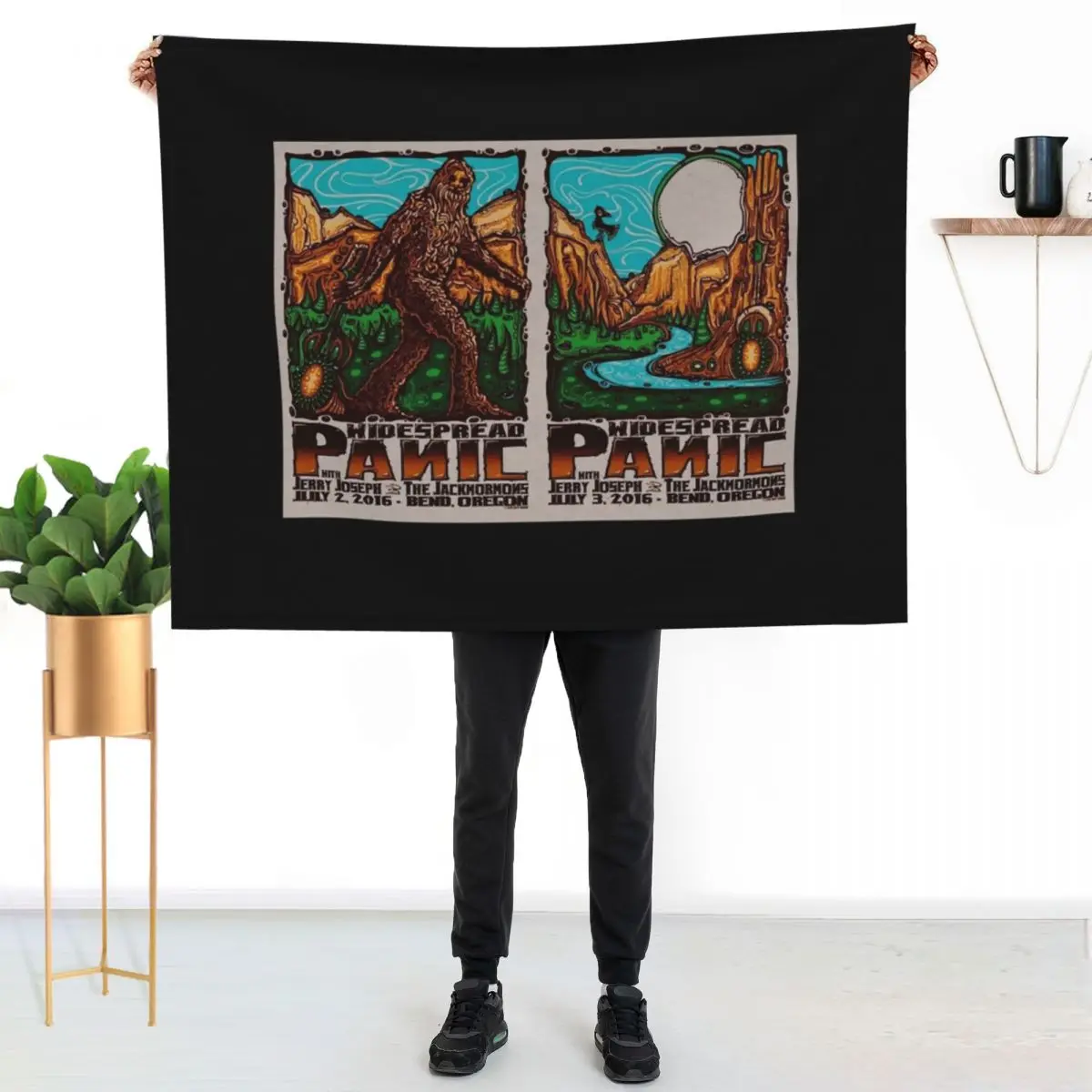Reasons Why Peoplesecretly Love Widespread Panic Throw Blanket Thermal Camping Bed covers Beautifuls Flannels Furrys Blankets