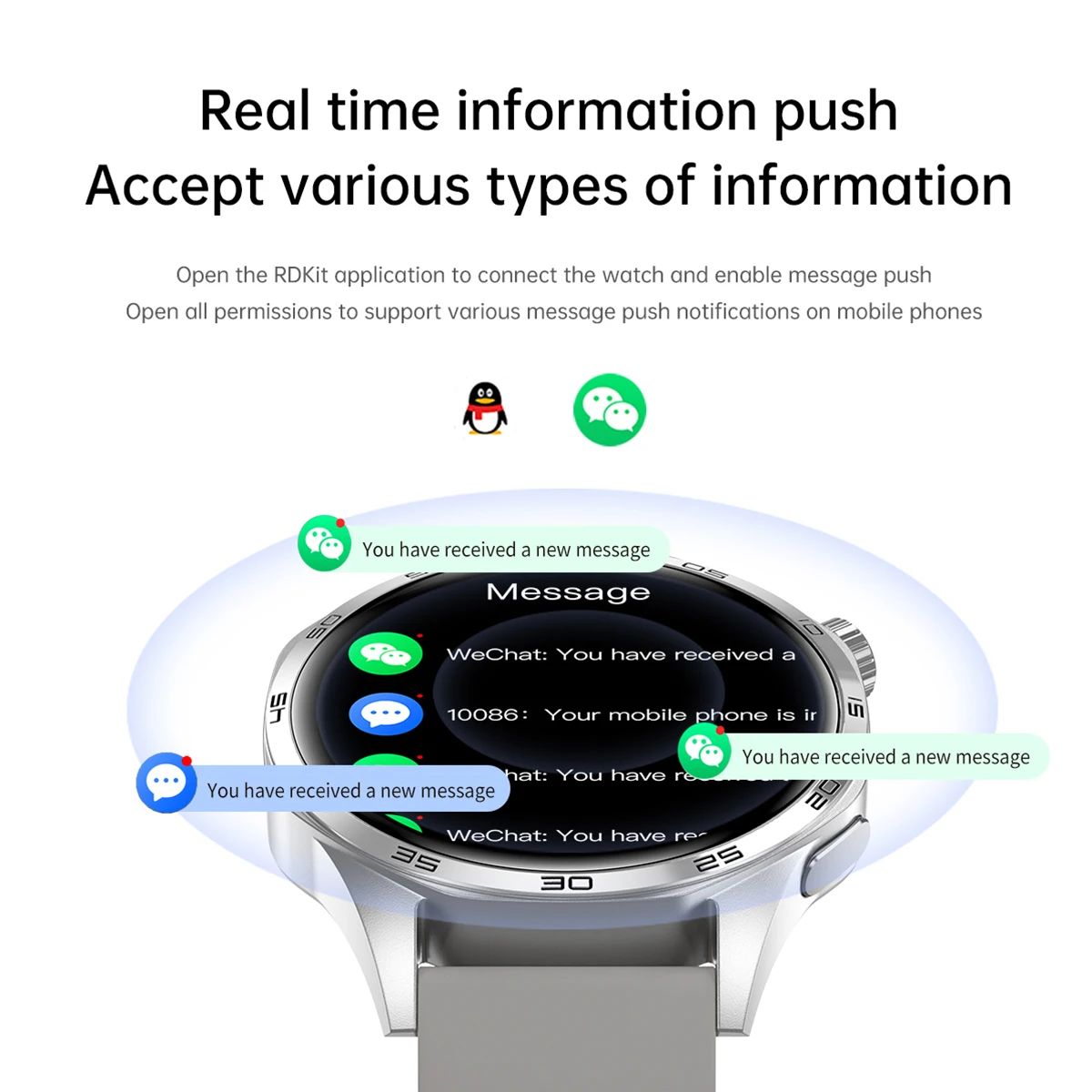 ساعة ذكية 5 Pro، متتبع رياضي، بلوتوث، ساعة رياضية للرجال، NFC SMS، دفع اللياقة البدنية، مراقبة الصحة، ملحقات الساعة الذكية