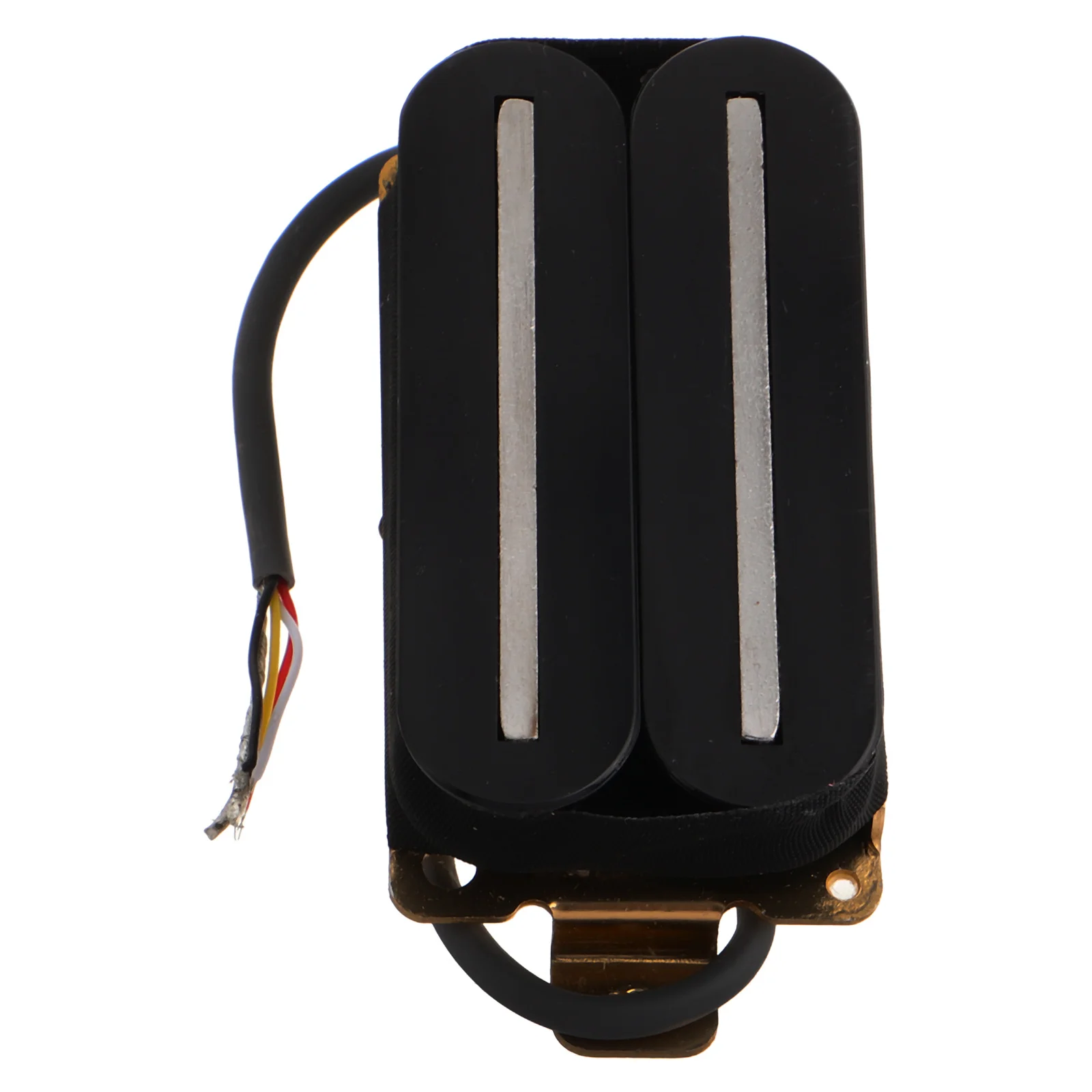 

Electric Guitar Dual Rail Pickup Black Neck Humbucker Coil Split Upgrade High Output Guitar Resonance Pickup Compatible