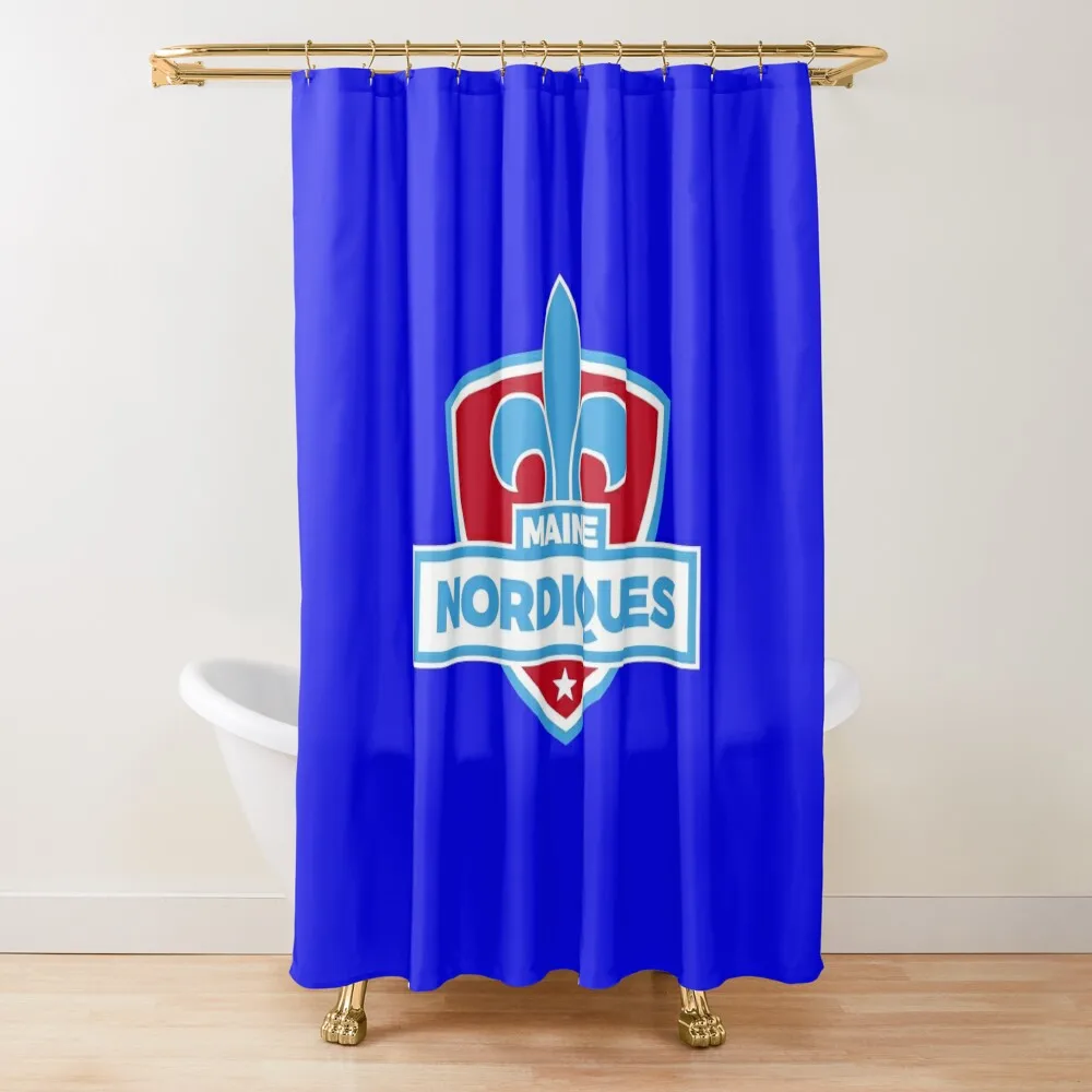 

Maine Nordiques Shower Curtain Waterproof Bathroom Shower Waterproof Shower Curtain