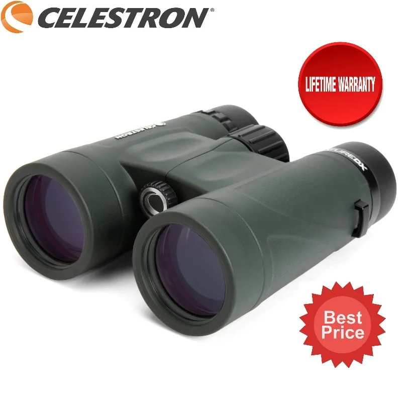 Celestron Nature DX Binoculars HD 8X42 10X42 Phase Dielectric Coated BaK-4 Prism Fog Waterproof for Outdoor Birding And Camping