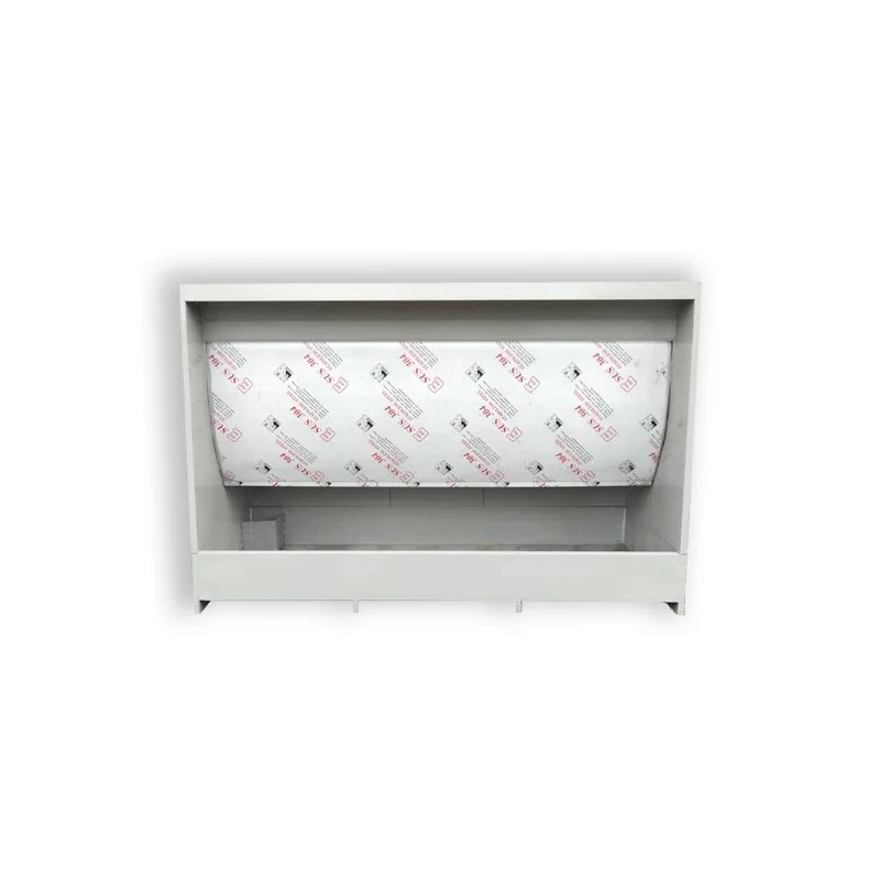 Environmentally friendly water curtain cabinet metal polishing dust removal small water circulation paint mist purification