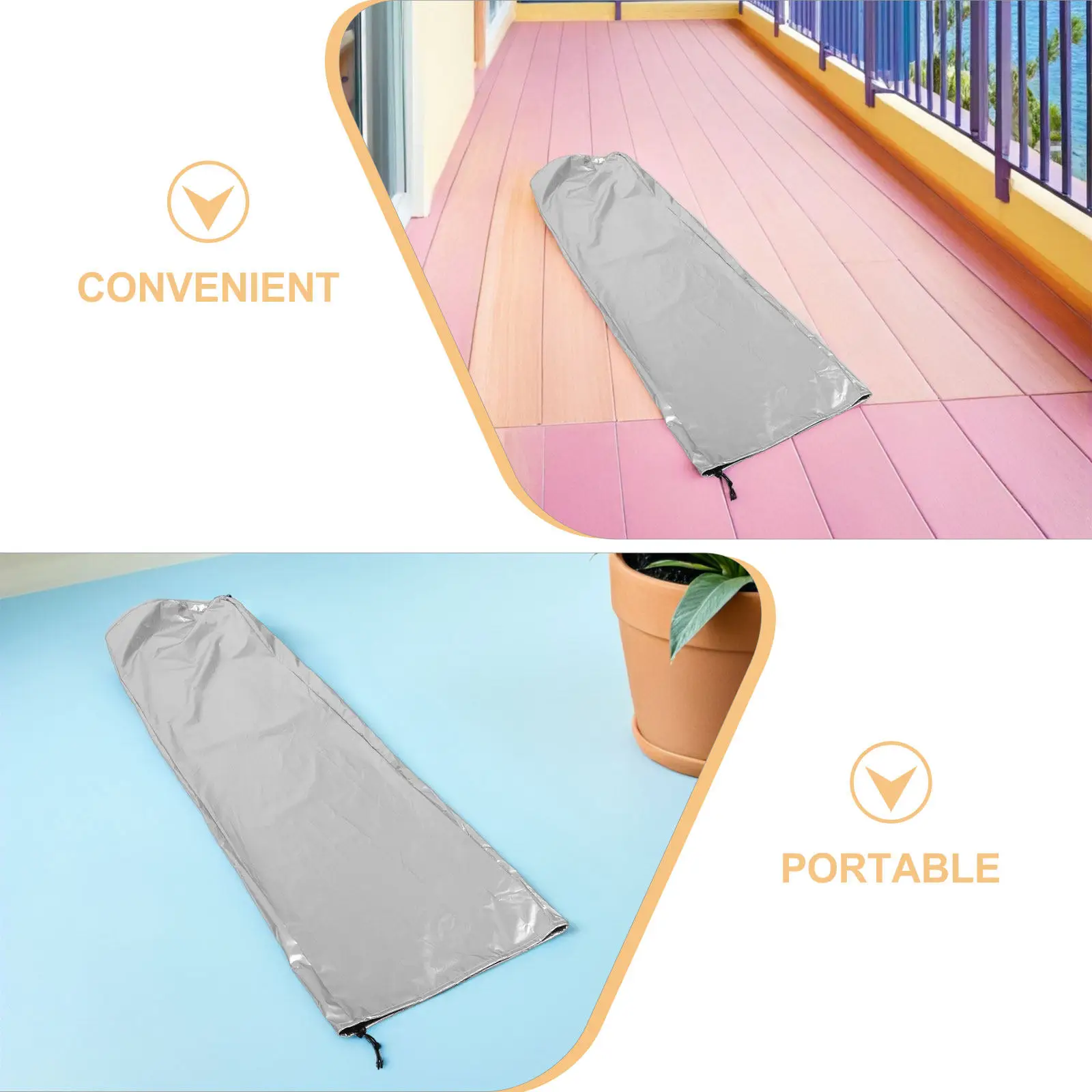 Folding Ladder Cover Outdoor Waterproof Uv Resistant Heavy Duty Oxford Cloth Step Ladder Protector for Patio Garden Storage