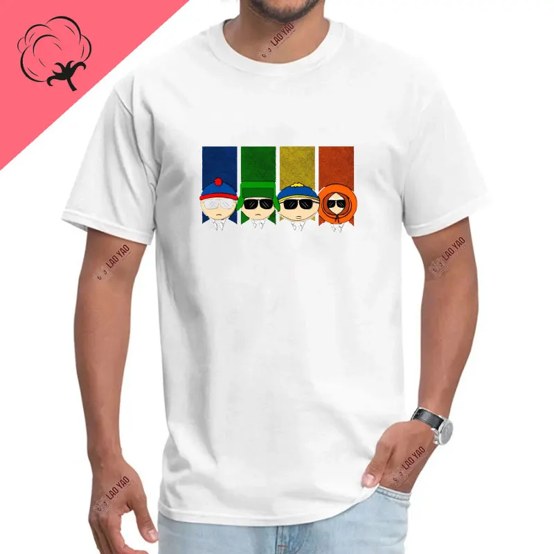 S-southpark Theme Cotton Y2k T Shirt Men T-shirt Clothing Funny Shirts Mens Clothes Gym Men Tees Streetwear Tshirt Graphic Tops