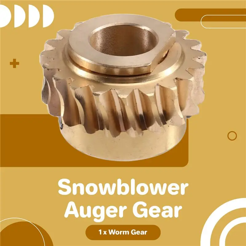 HOT Snowblower Auger Gear Replacement Worm Gear Parts 52402600 524026 924082 52422700 924109 058069~Jul.