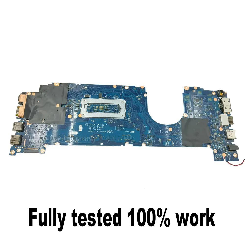 Imagem -02 - Placa-mãe do Portátil para Dell Latitude La-e131p Dell Latitude 7480 E7480 i5 I76th Cpu de 7ª Geração 0cxwhp 04gtkn 08fcrx 0f48nd 0cy3fd Testado