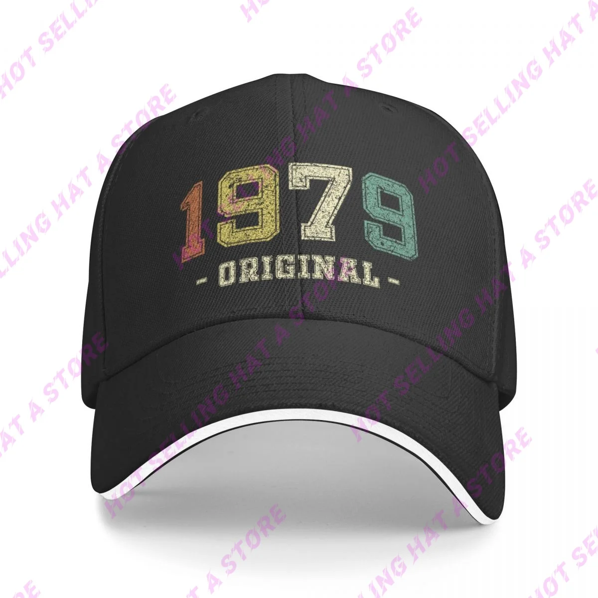 Summer Men Cap 1979 Multiple Colour Baseball Cap Adjustable Unisex Hats Adult Children Hat Shade Sport Baseball Hats Hip Hop Hat