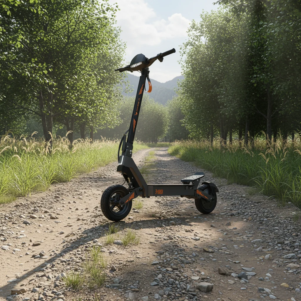 All-TerrainFactory Direct 800W-1200W Peak Power Foldable Newenergy Scooter, 50KM/h, Front & Rear Shock Absorption, 10-Inch Tires