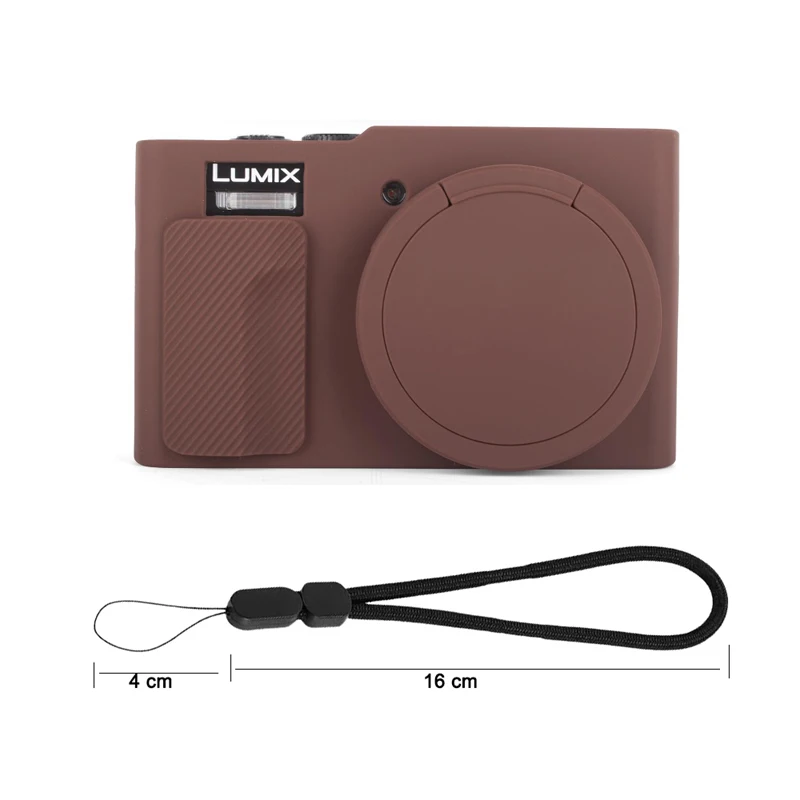 ソフトシリコンゴムカメラボディケースパナソニック Lumix TZ99 DC