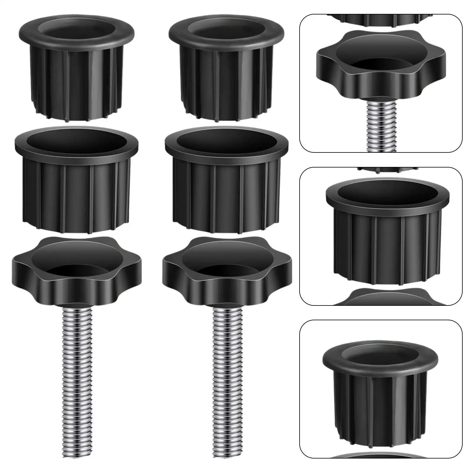 المظلة قاعدة دعم ثقب حلقة التوصيل غطاء مظلة فناء حامل استبدال 6/12 قطعة مظلة ثقب سفلي التوصيل ﻿