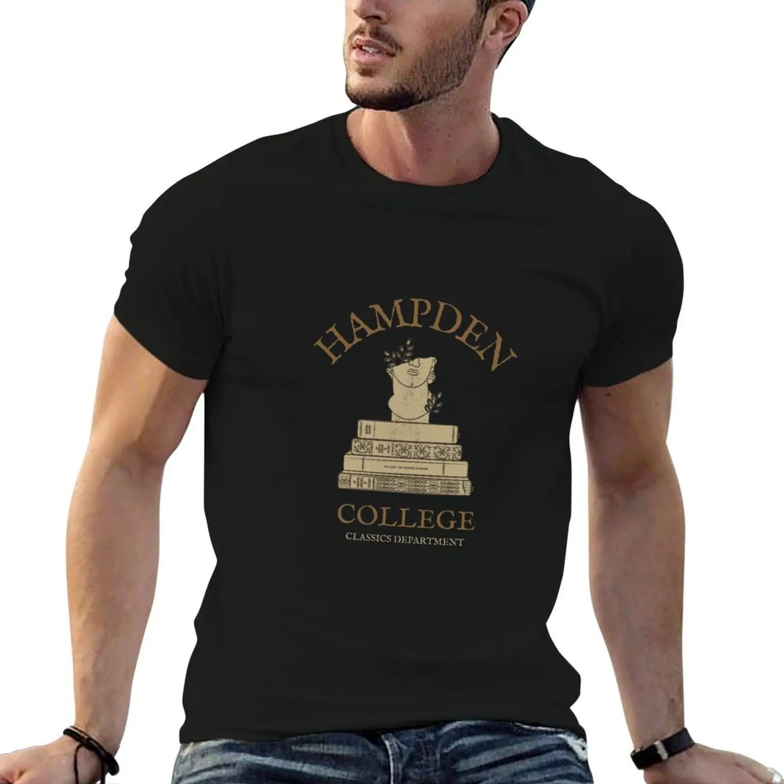 

Hampden College T-Shirt funny t shirts cotton t shirts for man cotton soft anime t shirts oversize T-shirt