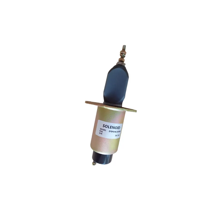 Excavator loader accessories flameout solenoid valve flameout switch 3906398 12V