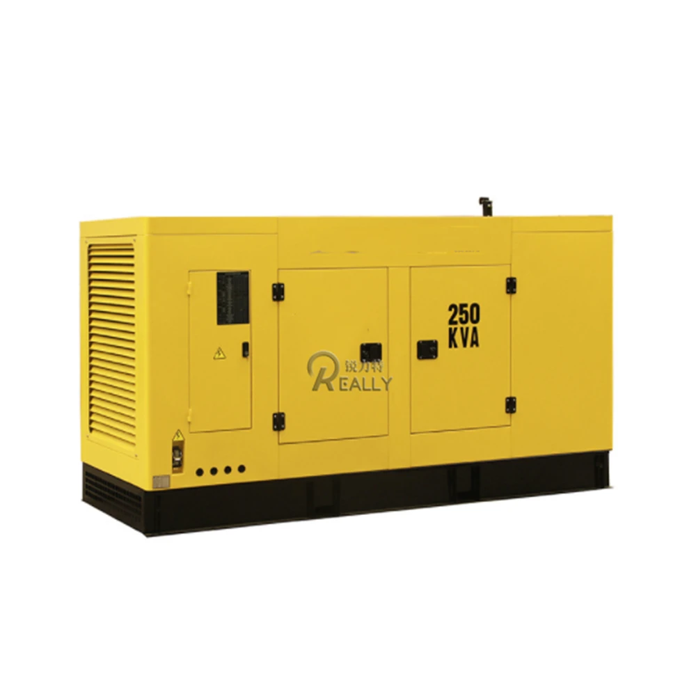 200kw 250kva DCEC Cummins Water-Cooled Super Silent Type Diesel Generator Set