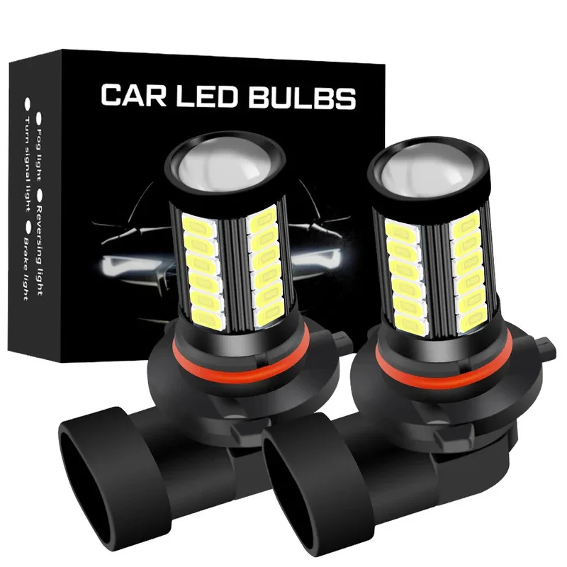 2x lámpara antiniebla para coche H11 9006 HB4 lámpara Led 9005 HB3 H9 H8 H16 JP EU PSX24W PSX26W P13W blanco 6000K bombilla antiniebla DRL 12-24V