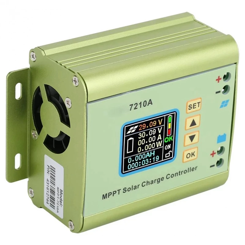 MPT-7210A MPPT Solar Charge Controller 24V/36V/48V/60V/72V Solar Regulator Battery Charger Panel Boost Voltage Module