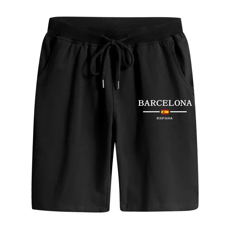 

New Arrival Casual Sport Football Shorts High Quality Urban Fashion Knee Length Pants Male Home Outdoor Cool Soft Walking Shorts