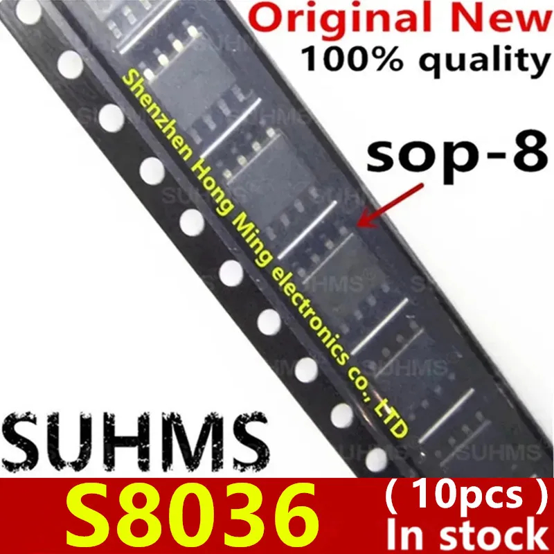 (10piece)100% New STI8036 STI8036BE S8036 sop-8 Chipset