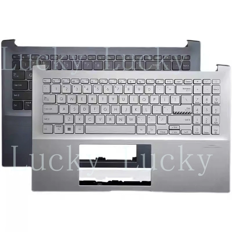 

f New For Asus Pro15 M6500 M6500R M6500RC K6500z Palmrest Upper Case Keyboard