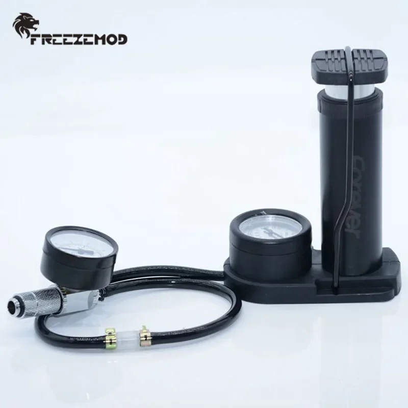 FREEZEMOD Leak Tester Device Air Pressure Test Tools Double Barometer Water Cooling Test System Computer