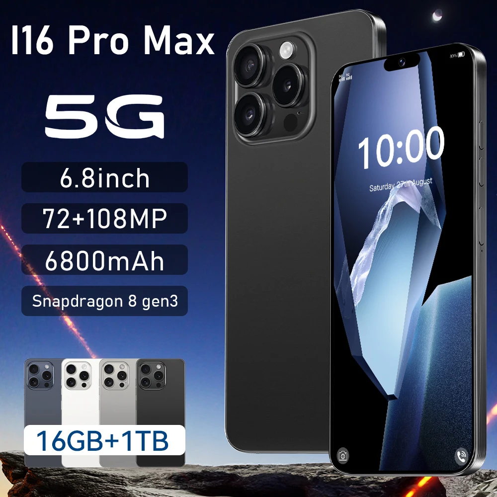 

2026 New High Quality Silicone Case For i16 Pro max 6.8 Inch Smartphone Shockproof Cover Lite Moblie Phones Cases Accessories