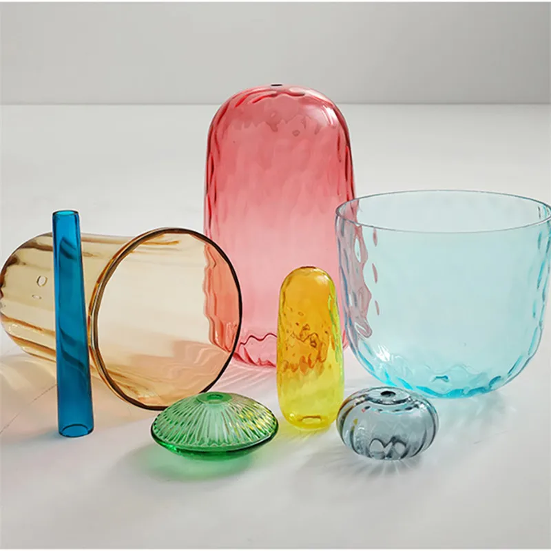 Nordic colorful glass pendant light designer macaron cute lamp Living Room Hanging Lamp Indoor Dinning Room bedroom room lights
