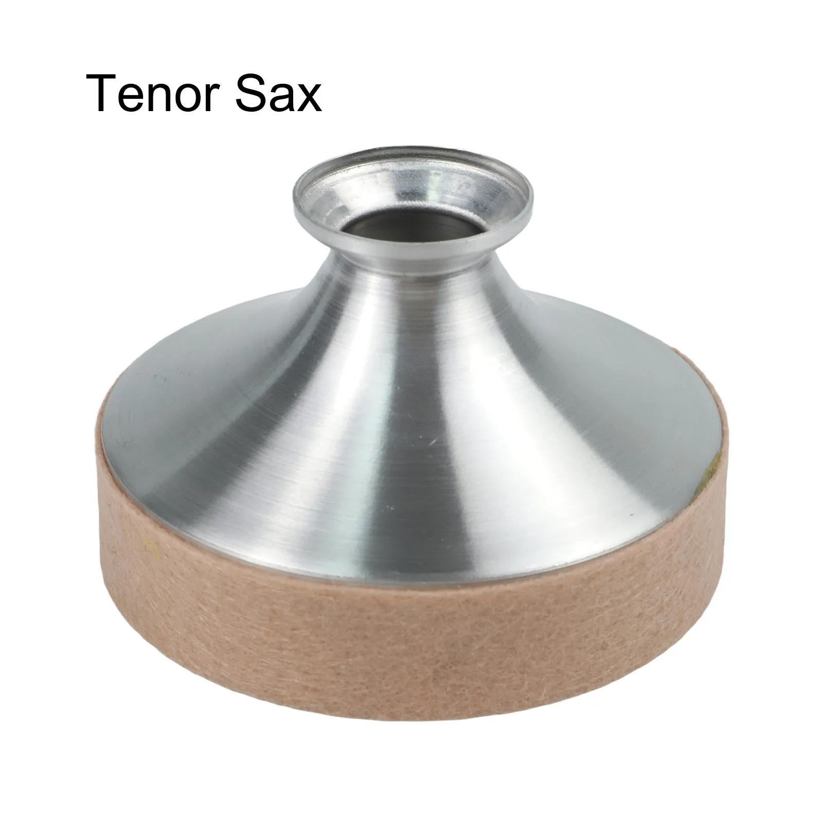 Alto Tenor Soprano Sax Mute Featuring Brushed Aluminum Housing For Stable Performance Across Multiple Practice Environments