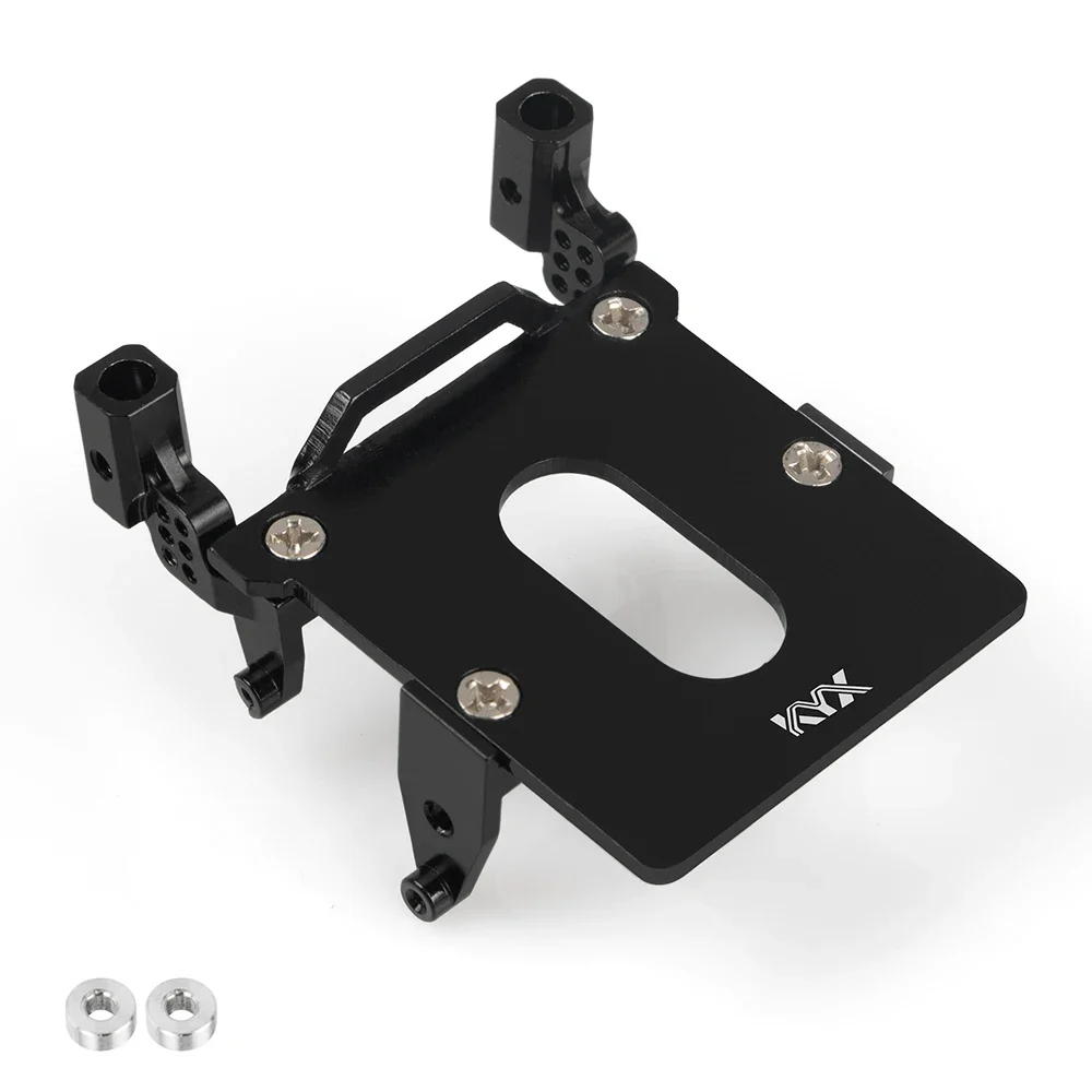KYX Racing CNC Aluminum Front Shock Towers Receiver Box Tray Upgrades Parts Accessories for1/24 RC Crawler Car Axial SCX24 AX24