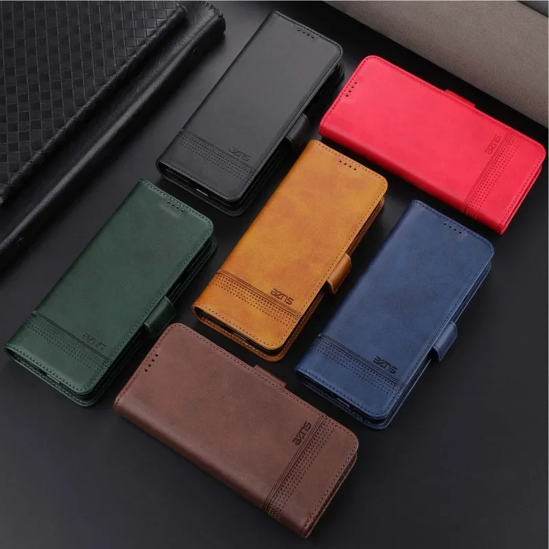 Capa carteira de couro para samsung galaxy z fold 6 5 4 3 fold5 fold6 fold5 5g suporte para cartão kickstand capa traseira à prova de choque