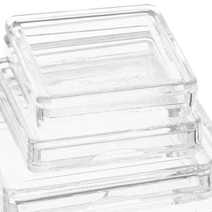 

10pcs/set High Quality 11 Size Square Clear Plastic Acrylic Protector Containers Case For Token Board Game Holder Boxes