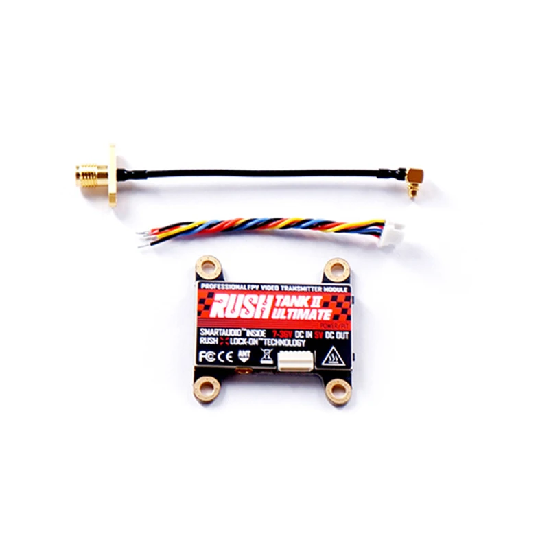 Émetteur vidéo antenne cerise pour importateur de course FPV, tailles russes K UlOscar II, Mini, Plus, Solo VTX, 5.8GHz, 48 canaux, 2-8s, 800mW, 1.6W