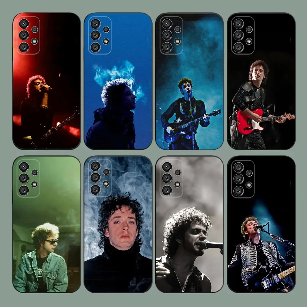 Gustavo Cerati Soda Stereo Phone Case For Samsung Galaxy A20,A21s,A22,A31,A32,A52,A53,A72,73,A80,A91 Soft Black Cover