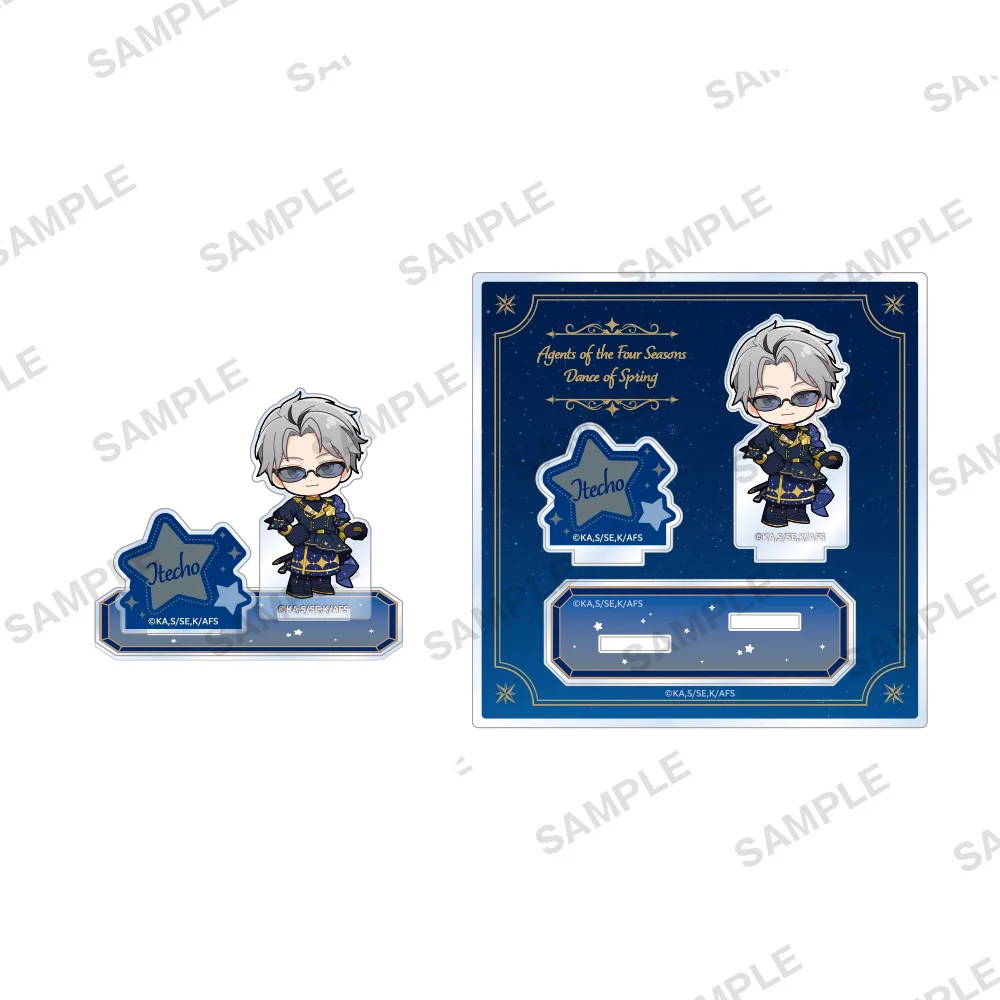 10CM NEW Anime Agents of the Four Seasons Acrylic Keychain Model Cosplay Charm Characters Ornament Accessories Goods Gifts