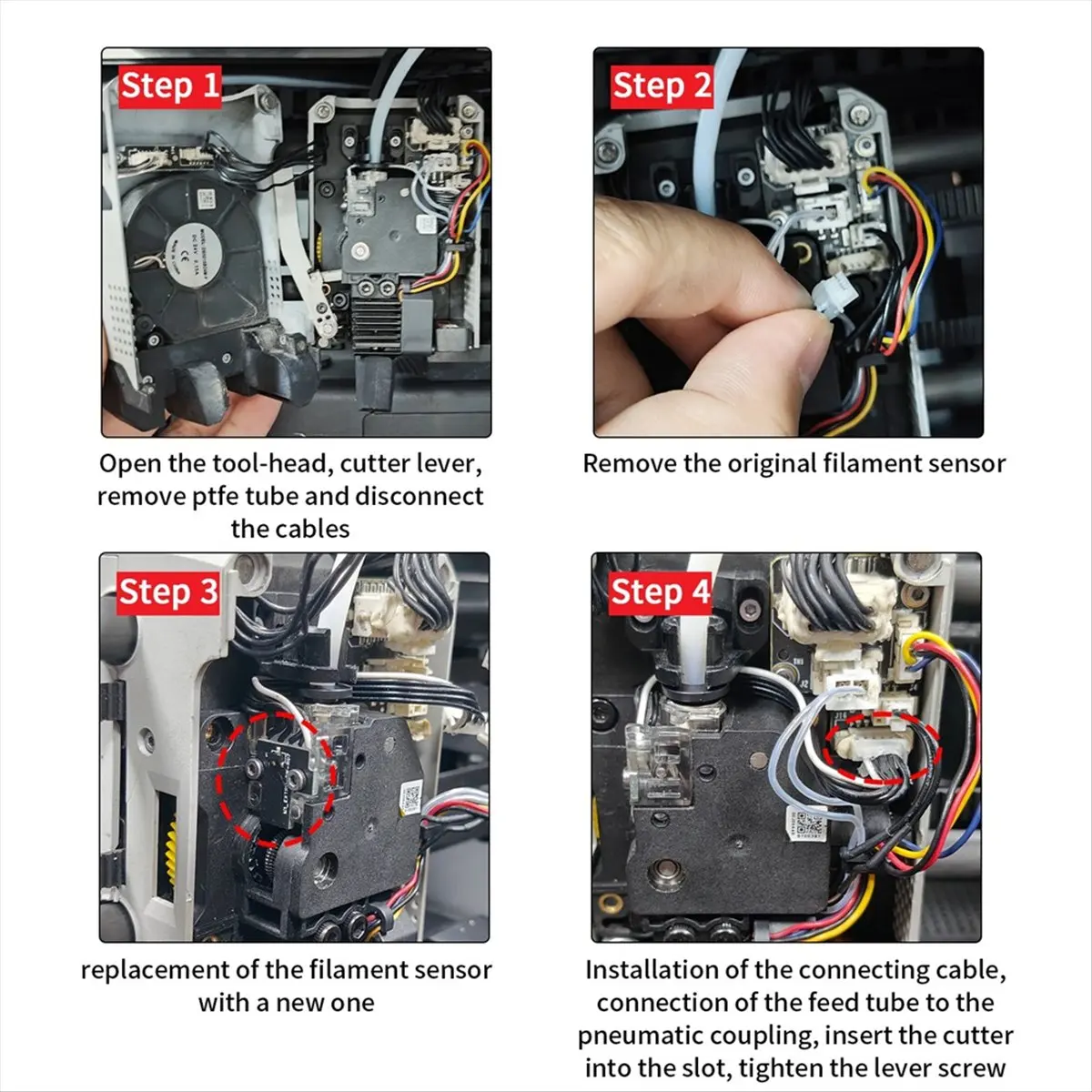 A003 Hall Switch Replacement for Lab X1C Filament Sensor Hall Switch for X1 Series X1 X1C X1E 3D Printer Spare Part