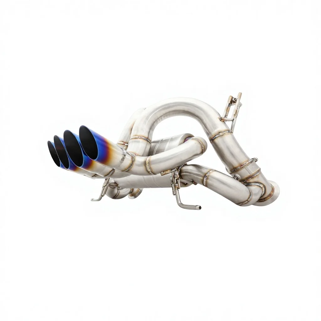 Stainless Steel Catback Exhaust System for Aventador LP700 6.5L 2011-2016 Upgrade SVJ Direct Exhaust Pipe