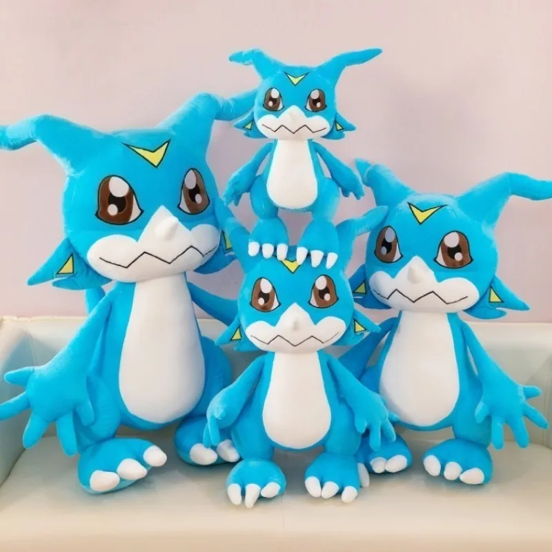35-65CM Big Size Digimon DemiVeemon Plush Toy Digital Monster Plushies Cartoon Anime Peluche Kawaii Comfortable Soft Doll Gifts