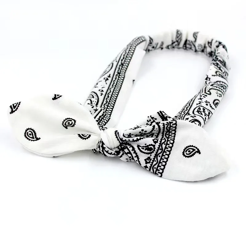 New Women Suede Soft Solid Print Headbands Vintage Boho Cross Knot Elastic Hairbands Bandanas Girls Hair Bands Hair Accessories image 4