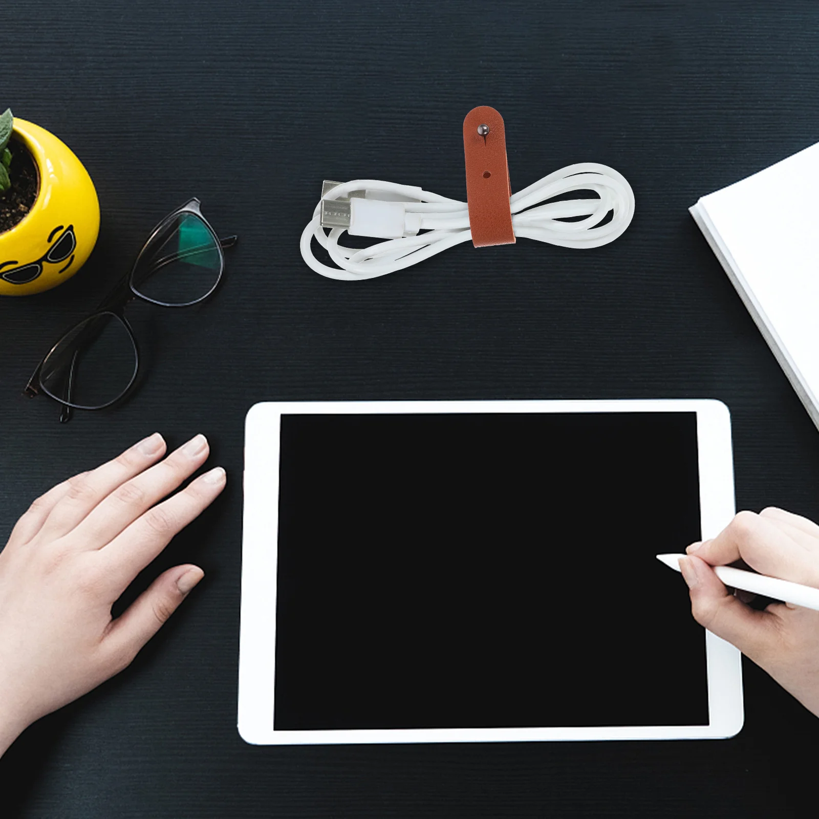 

5Pcs Cord Organizer Cable Holder Durable Buckle for Earphones USB Cord Management Mens Stocking Stuffers