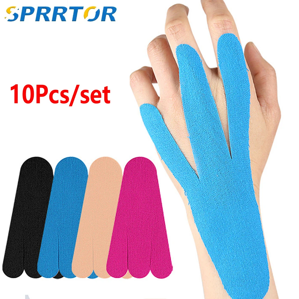 10Pcs/Set Kinesiology Tape for Plantar Fasciitis &Foot Pain, Precut Tape for Foot Stability,Athletic Tape Running Kinetic Tapes