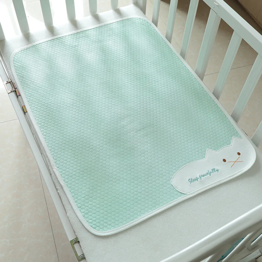 Waterproof Baby Diaper Pad Cotton Soft Washable Portable Diaper Mat Breathable Skin Friendly Baby Sleeping Cotton Pad Leak Proof