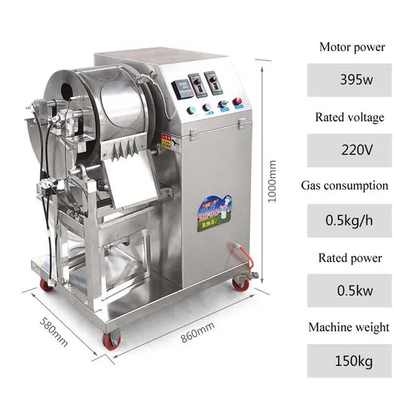 آلة صنع الفطائر الأوتوماتيكية لصنع آلة صنع قشرة السبرينغ رول باي آلاف طبقة آلة صنع الكعك