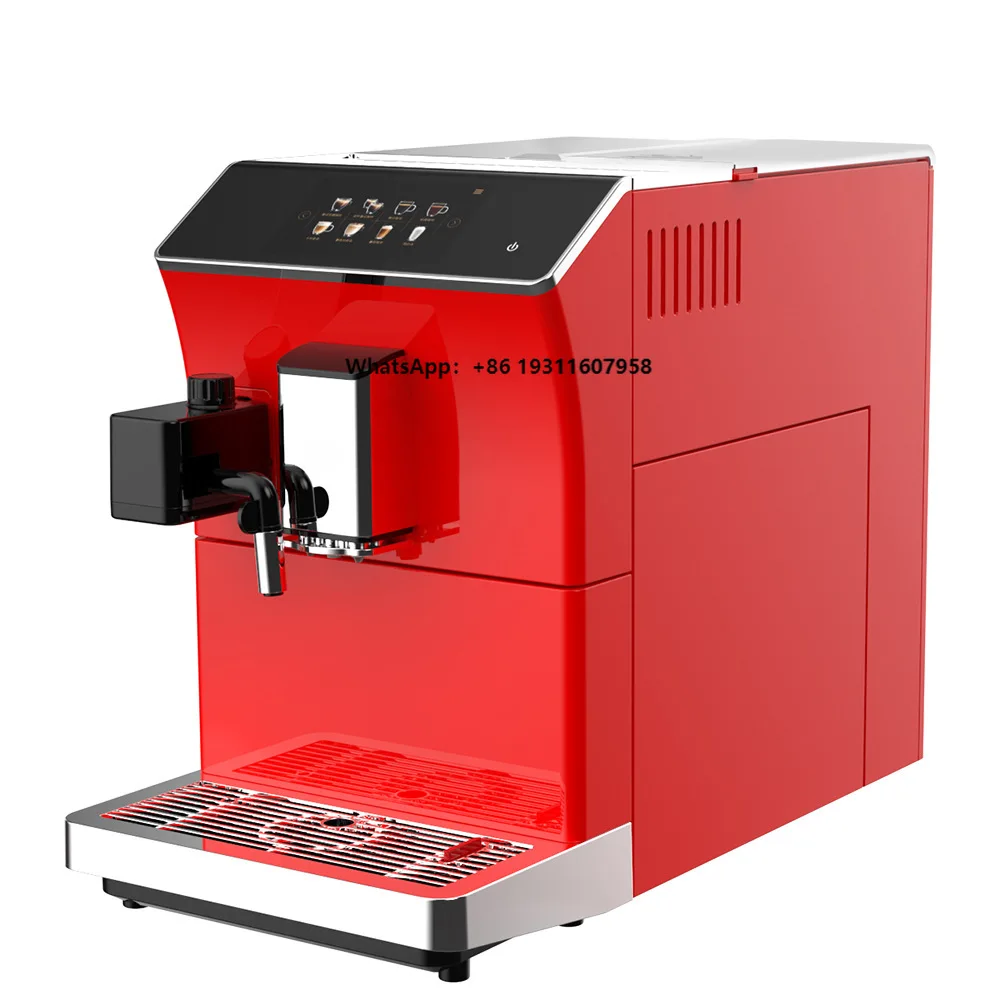 

Automatic Stainless Steel Espresso Coffee Maker Intelligent Electric Programmable for Hotel Use with Aluminum Housing