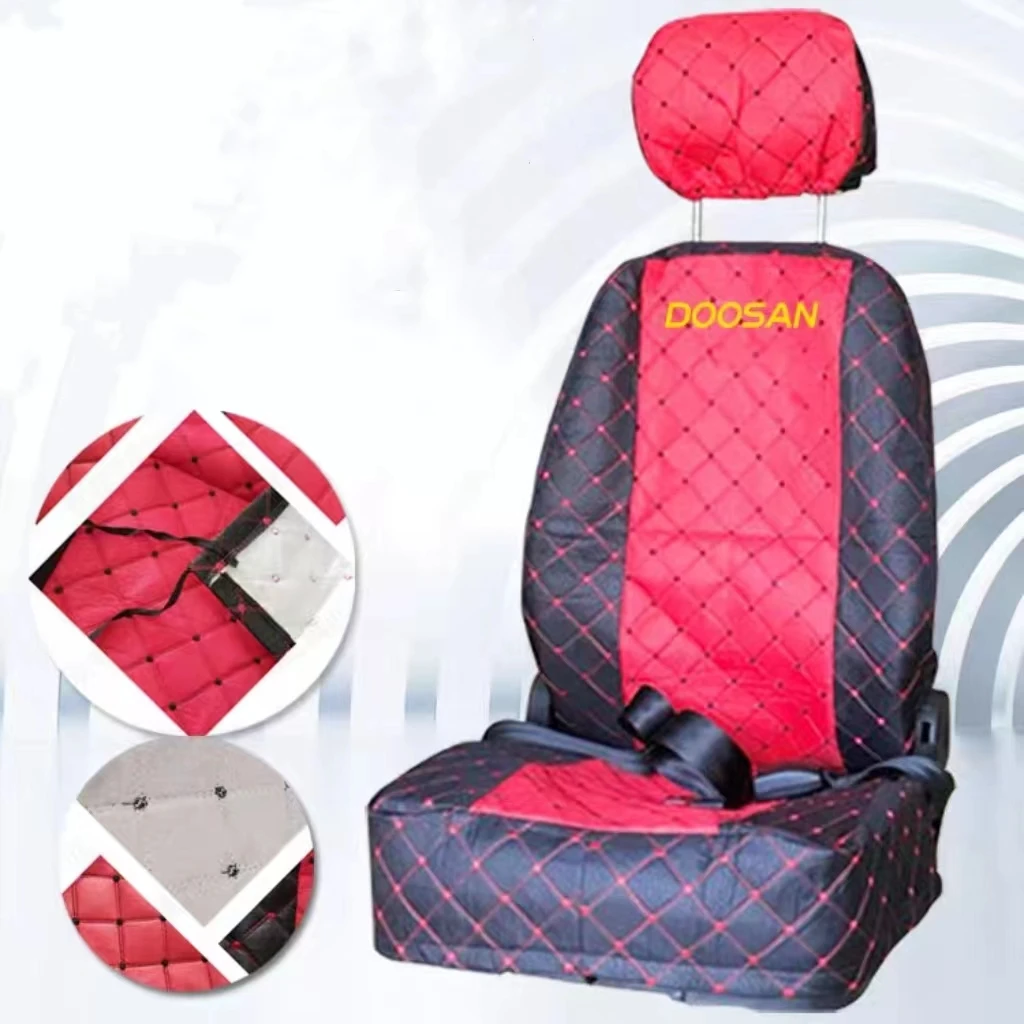 

For Doosan Seat cover DH DX150 215 300 excavator drive indoor Seat cover Cushion cover excavator accessories