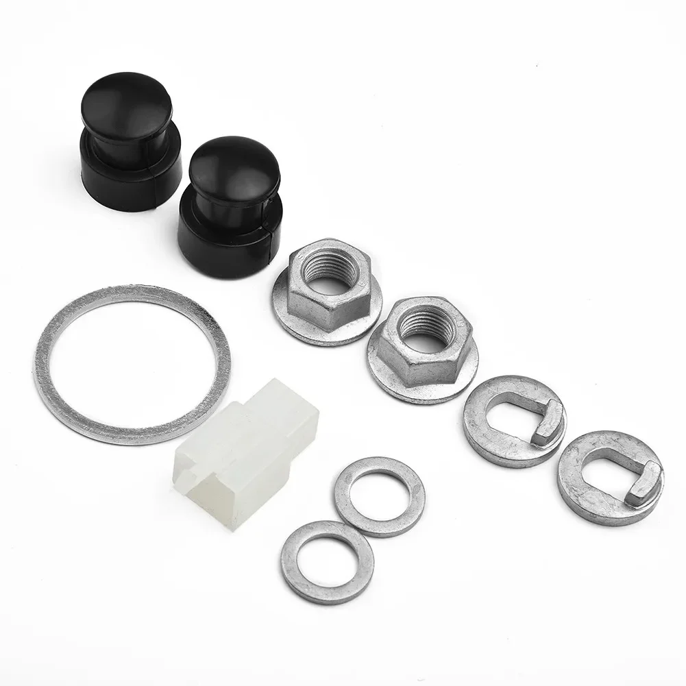 EBIKE Stainless Steel Screw Cap E-Bike Hub Motor Axle M12 Front Rear Lock Nut /Lock Washer /Spacer /Nut Cover Ebike Accessories