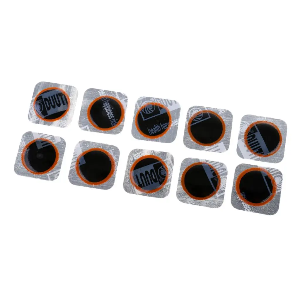 10 Pieces/set Strong and Inner Tube Patch Cycle Bike / Mountain Puncture Repair Kit