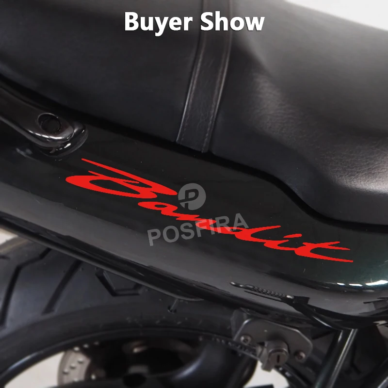 POSFIRA Motorcycle Sticker Waterproof Decals for Suzuki Bandit 600 650 1200 400 GSF Accessories GSF600 GSF650 Motorbike Stickers
