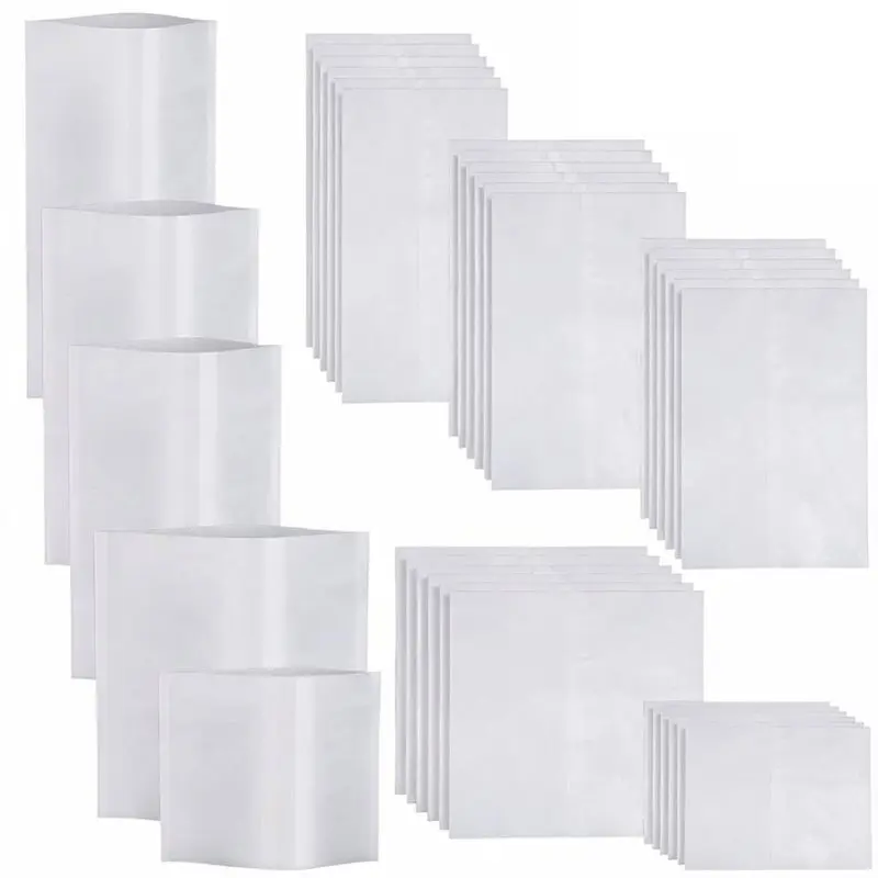 Hot Sale-50 Pcs Sublimation Shrink Wrap Sleeves Sublimation Sleeves For Tumblers,Sublimation Wrap 5 Sizes For Tumblers, Mugs, Cu